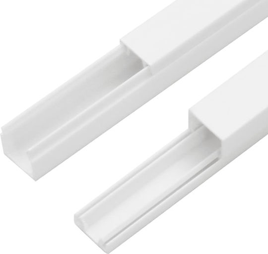 Vidaxl Κανάλι Καλωδίων 30 X 20 Χιλ 30 Μ Pvc
