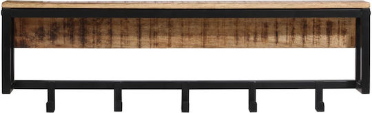 vidaXL Ξύλινη 5 Θέσεων 87x27x10cm
