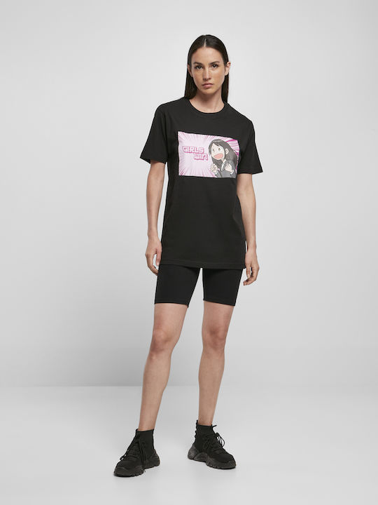 Girls Win Γυναικείο T-shirt Μαύρο