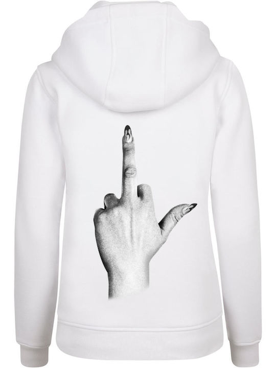 Miss Tee Hoodie White