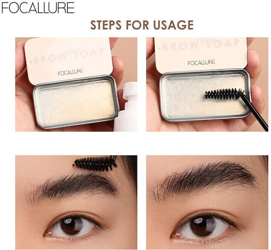 Sapun de stilizare a sprancenelor Focallure Brow Soap