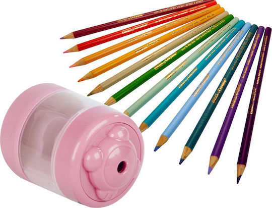 Plastic Ascuțitoare Roz 1buc