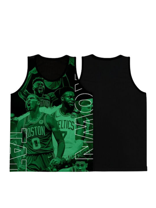 Maiou pentru bărbați Boston Celtics Kp4713-negru