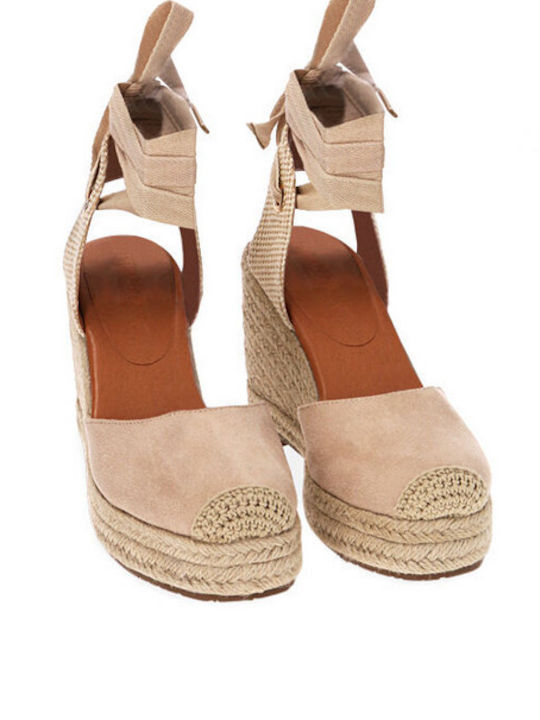 Primadonna Women's Platform Espadrilles Beige