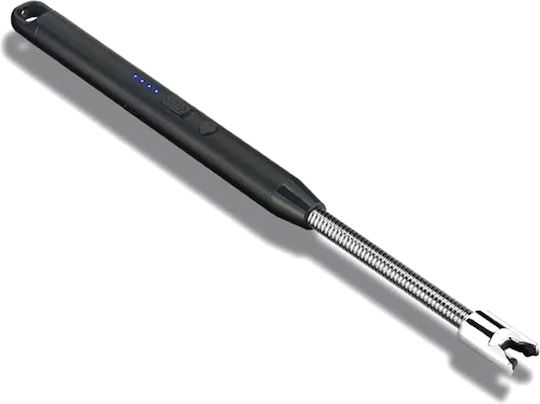 Brichetă Electric cu Flacără de Tip Plasma în culoarea Negru