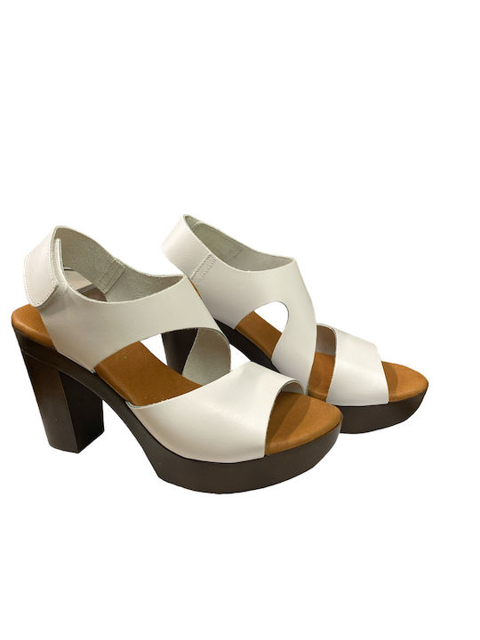 Marila Footwear Platform Women's Sandals White