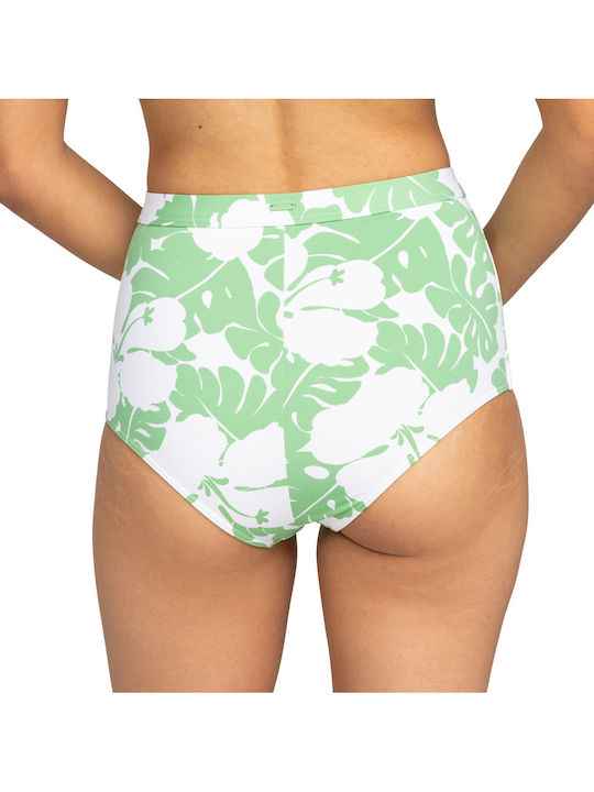 Bikini Set Top & Slip Bottom Og Fixed Green