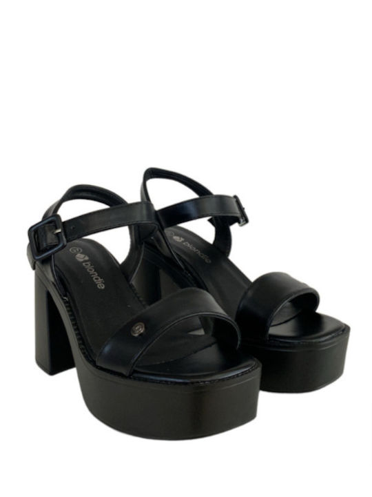 Blondie Damen Sandalen in Schwarz Farbe