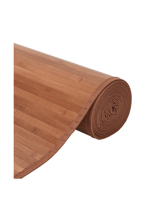 vidaXL Antiderapant Covor Rectangular Maro