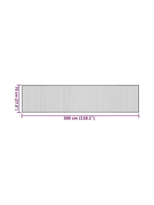 vidaXL Antiderapant Covor Rectangular Gri