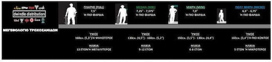 Blind Tantrum FP 8" Complete Shortboard Πορτοκαλί