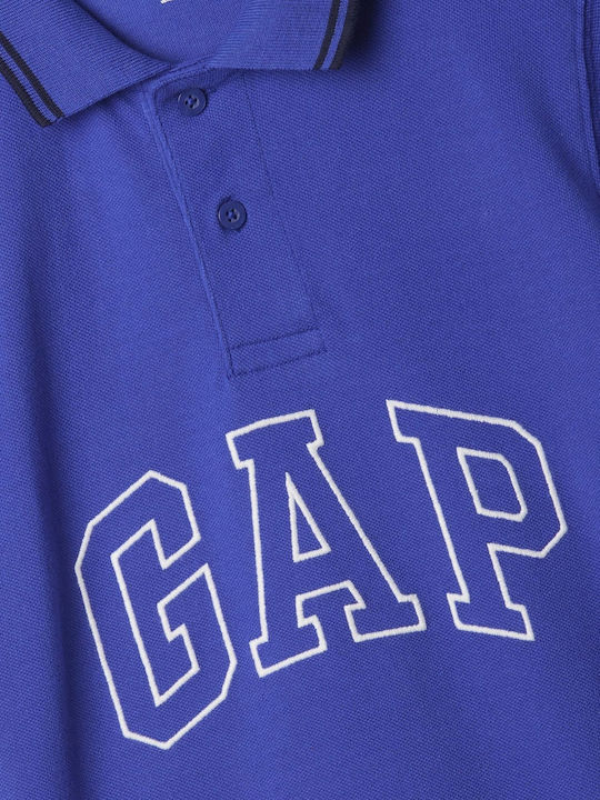 GAP Kids Polo mosaic blue Logo