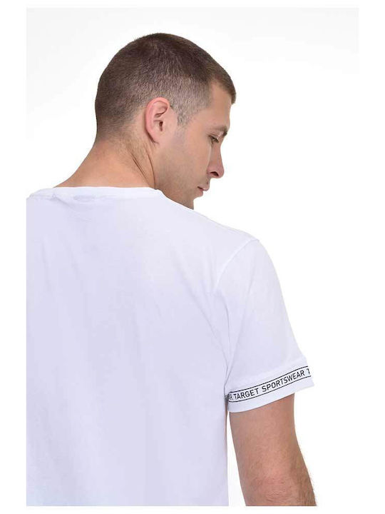 Target Herren T-Shirt Kurzarm Weiß