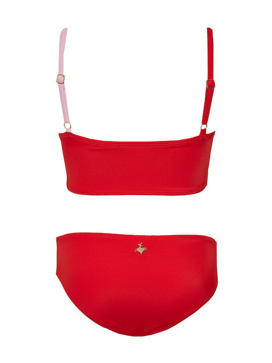 SugarFree Kinder Badeanzug Bikini Red