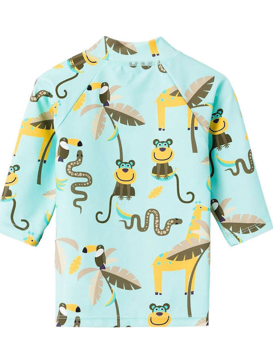 Name It Kinder Badeanzug Rashguard Blue Tint Name It Kinder Badeanzug Rashguard Blue Tint