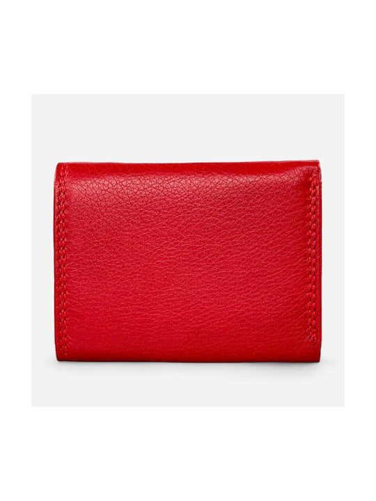 Forest Small Leather Women's Wallet Red