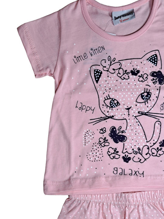 Galaxy Pijama pentru copii De vară Pink