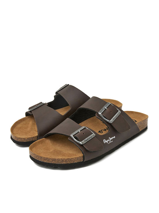 Pepe Jeans Kansas Σανδάλια Καφέ