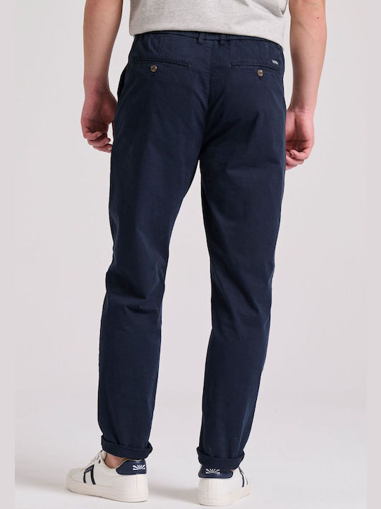 Funky Buddha Trousers Chino Navy Blue