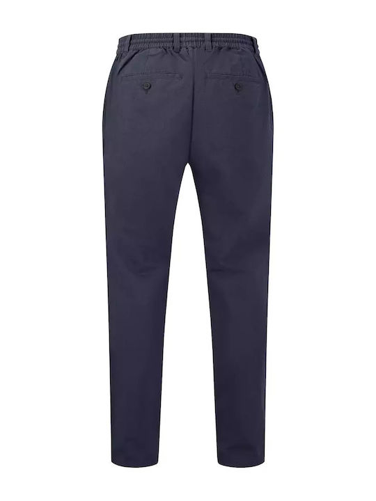 Παντελόνι Ελαστικό σε Κανονική Εφαρμογή Dark Navy