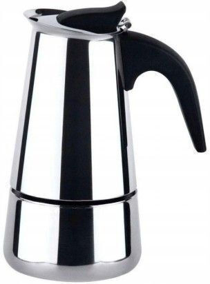 Μπρίκι Espresso 4cups Inox Καφέ