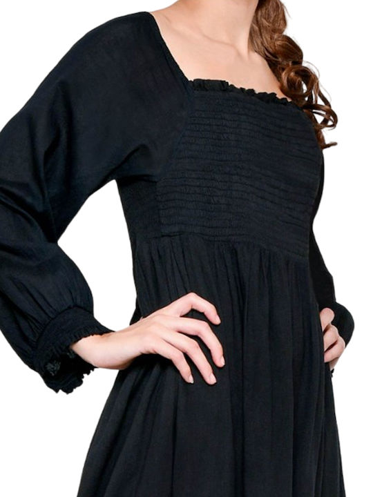 Mdl Maxi Dress Black