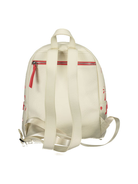 Desigual Women's Bag Backpack White