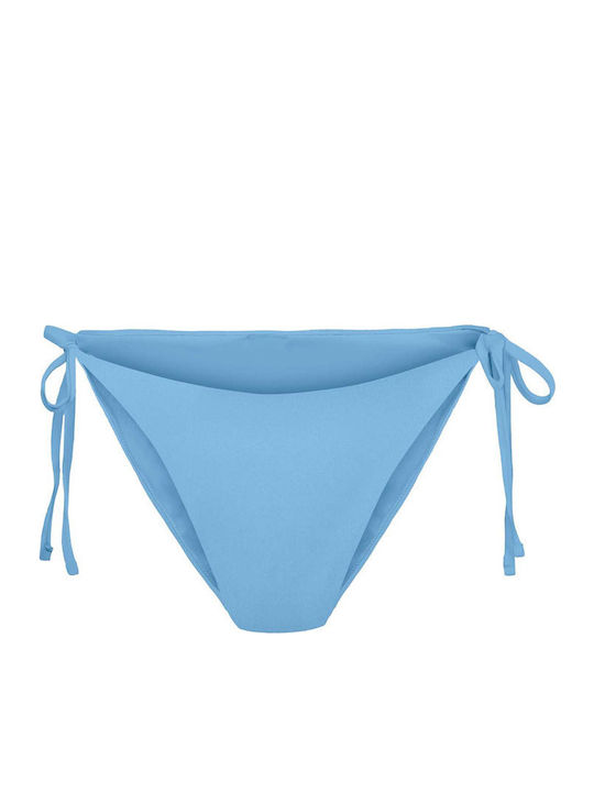 Marseille Bikini Slip Cu Dantelă Albastru Deschis
