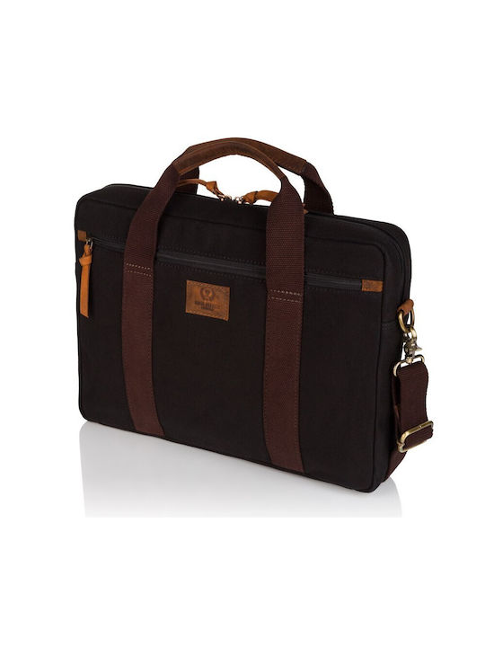 Paolo Peruzzi Τσάντα για Laptop 15.6" σε Μαύρο χρώμα T-31-MC