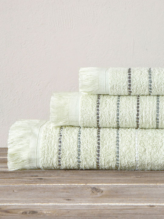 Nima 3pc Bath Towel Set Elite Soft Mint