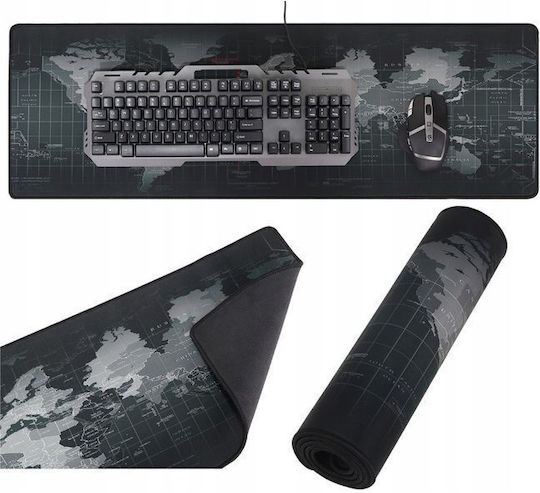 Zola Gaming Mauspad XXL (880mm) mit Handgelenkstütze Schwarz