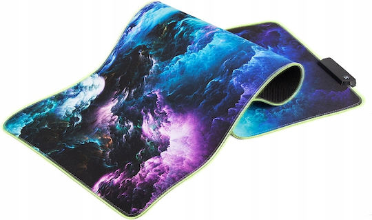 ZK16263QWS8 Gaming Mouse Pad XXL (800mm) με Στήριξη Καρπού και RGB Φωτισμό