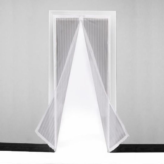Beorol Self-Adhesive Screen Door Magnetic White 100x210cm
