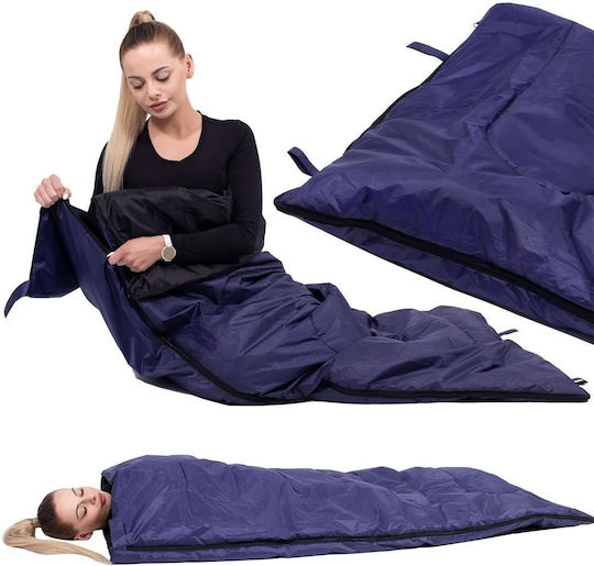 Springos Sleeping Bag Διπλό Blue