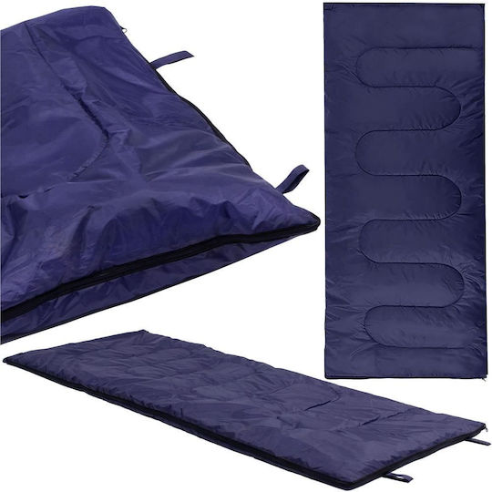 Springos Sleeping Bag Διπλό Blue