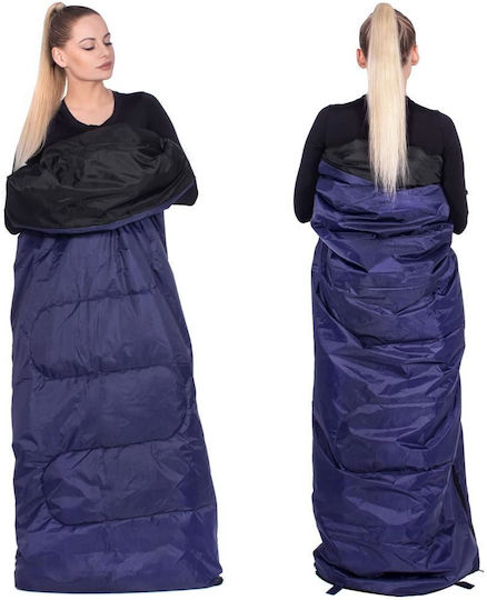 Springos Sleeping Bag Διπλό Blue