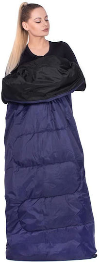 Springos Sleeping Bag Διπλό Blue