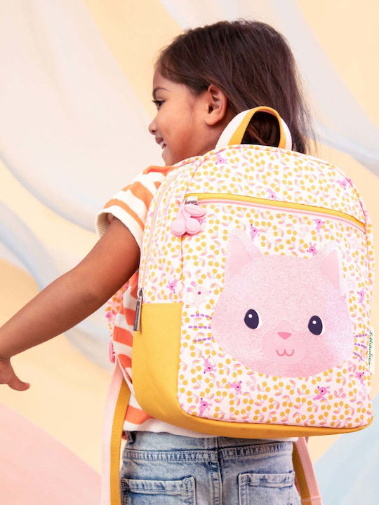 Lilliputiens School Bag Backpack Kindergarten in Pink color