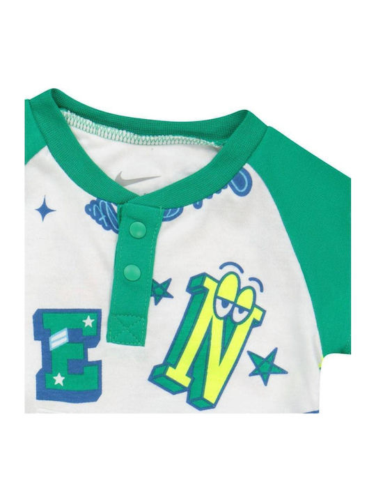 Nike Babystrampler Kurzärmelig White