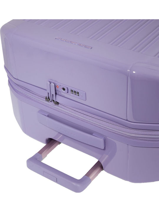 Piquadro Голям Куфар Light Violet с 4 колела Височина 75см. BV6394PQLS3/VI