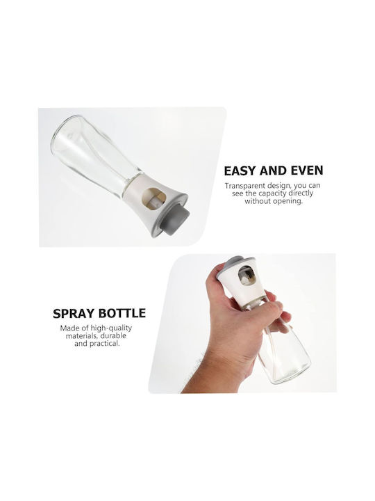 Spring Oil Can Spray Glass 180ml Grey