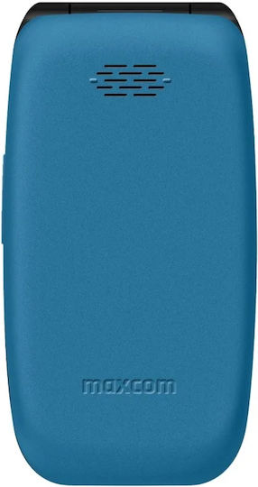 MaxCom Comfort MM828 Single SIM Κινητό με Κουμπιά Μπλε