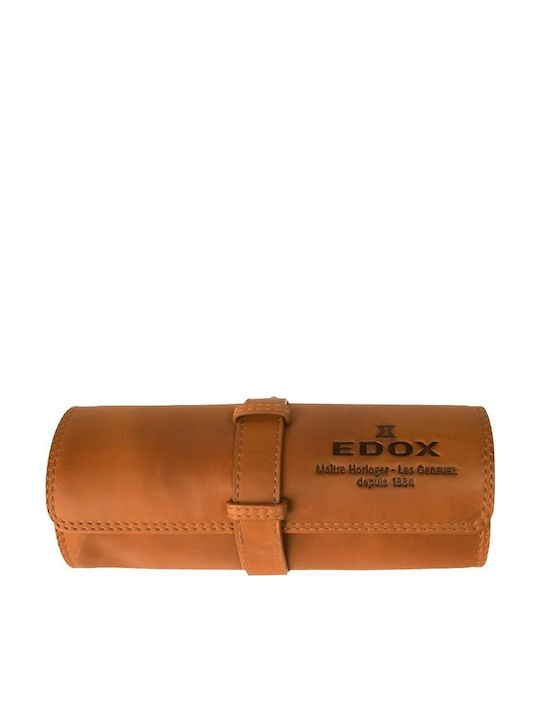 Edox Ανδρικό Ρολόι 42mm Αυτόματο με Γκρι Μεταλλικό Μπρασελέ