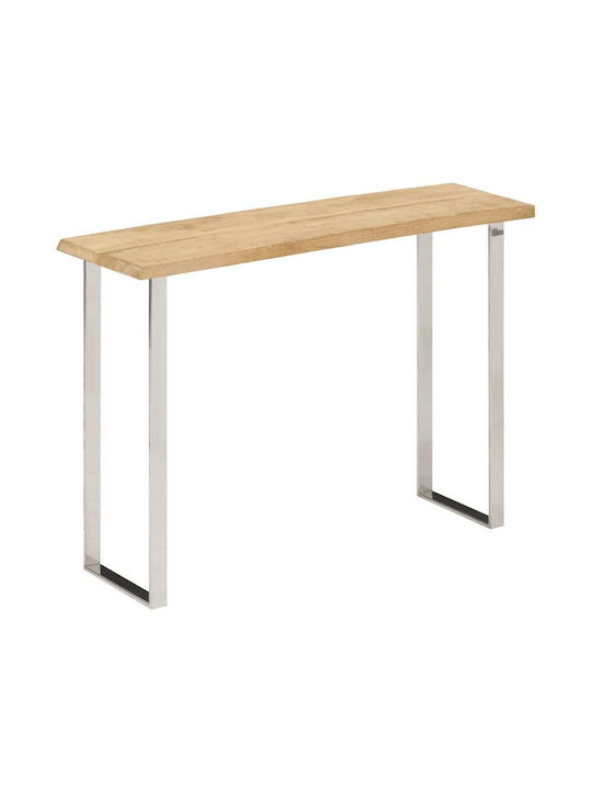 Solid Wood Console Table Coffee L105xW33xH76cm