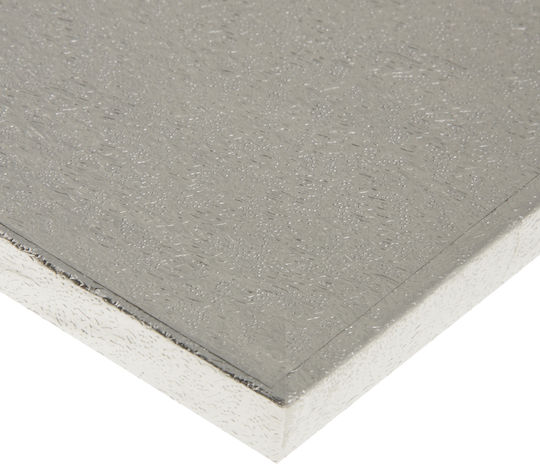 Luxury Square Tray 13mm Silver 1 Piece No 35