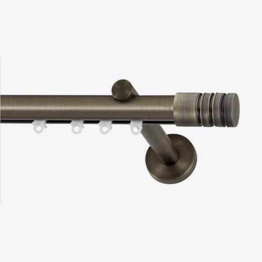 Frans Athens Betta Sens unic Șină Metalic în Culoare Bronz 160εκ. FR-9540L03_16880