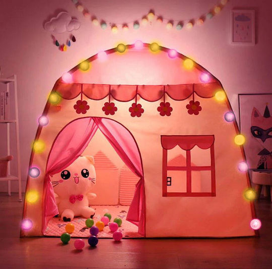 Kids House Play Tent Pink
