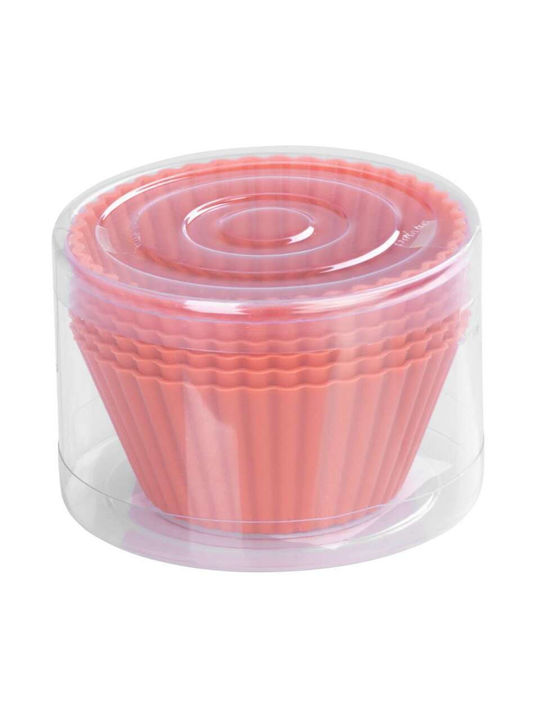 Formă de Patiserie pentru Cupcakes/Muffins din Silicon 6.5x6.5x3buc 6buc