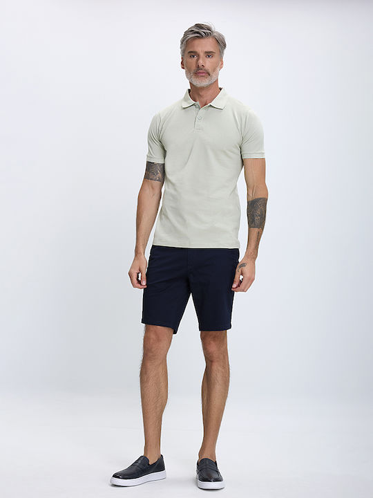 Commander Men's Short Sleeve Blouse Polo Veraman