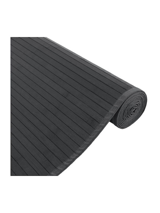 vidaXL Kitchen Mat Runner with Anti-slip Underlay Grey 80x300εκ.